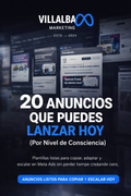 20 Anuncios que Puedes Lanzar Hoy (Por Nivel de Consciencia)
