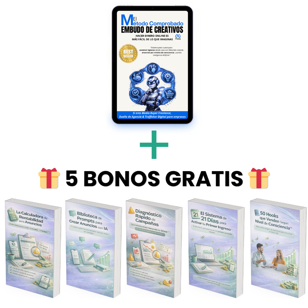 Creativos que Venden: Método Embudo de Creativos™
